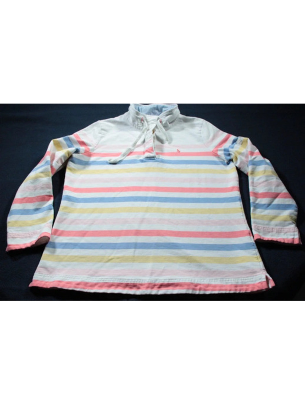Women's Joules Pullover Shirt Size 14 Striped Saunton